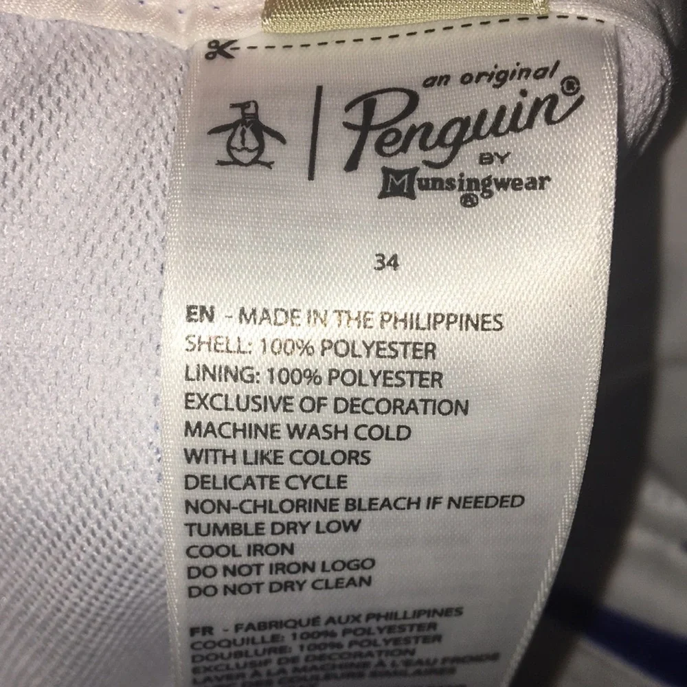 NWT Penguin by Munsingwear “Surf the Web” Men’s Swim Trunks